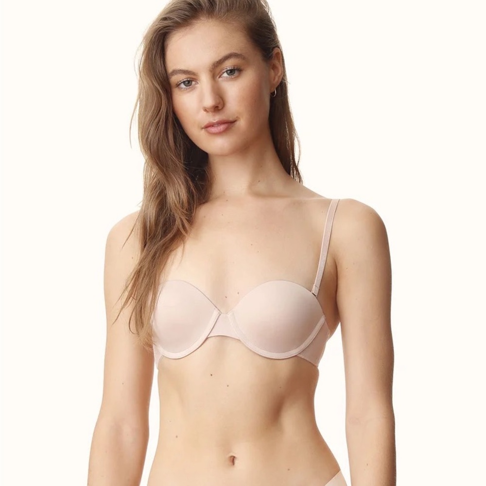 Lulalu 32aa convertible strapless bra in nude